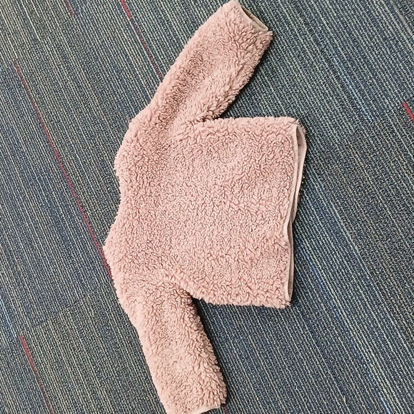 Zara Kids 4-5Y Pink Sherpa Jacket - Picture 5 of 5